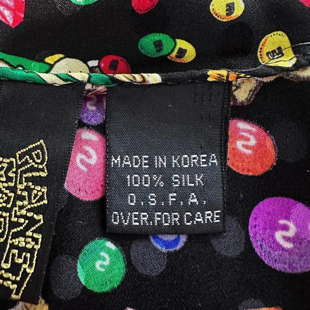 Vintage Planet Mars 100% Silk, 43
